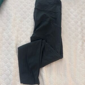 Lululemon straight Dark Gray Leggings